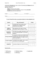 Vorschau - Stundenentwürfe - Bewertungsbogen Kurzreferate Jazz - Deckblatt