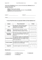 Vorschau - Stundenentwürfe - Bewertungsbogen Kurzreferate Jazz - Seite 1