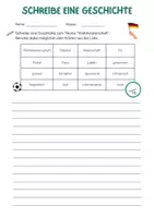 Vorschau - Stundenentwürfe - Kreative Schreibwerkstatt: Fußball-Weltmeisterschaft (Wörterbox) - Seite 3