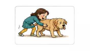 Vorschau - Bildkarten - Bildkarten Umgang mit Hunden/ Schulhund - Seite 3