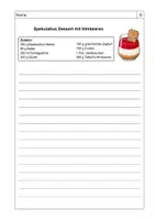 Vorschau - Klassenarbeiten - Leistungsnachweis Deutsch Rezept - Seite 3