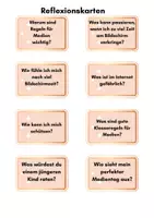 Vorschau - Stationenlernen - Reflexionskarten Medien und Alltag - Seite 3