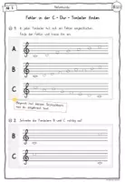 Vorschau - Arbeitsblätter - C-Dur Tonleiter – Arbeitsheft (Musik Klasse 3/4) - Seite 3