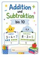 Vorschau - Arbeitsblätter - Addition und Subtraktion ZR 10 - Klasse 1 - Deckblatt