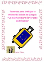 Vista previa - Manualidades / Dibujos para colorear - Maleta viajera y pasaporte - página 1