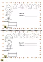 Vista previa - Manualidades / Dibujos para colorear - Maleta viajera y pasaporte - página 2