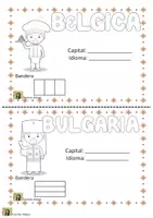 Vista previa - Manualidades / Dibujos para colorear - Maleta viajera y pasaporte - página 3