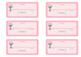 Vorschau - Aufgabenkarten - Mother´s Day Coupons mit Scaffolding und Teacher Info - Seite 3