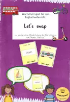 Vorschau - Spiele - Wortschatzspiel Let's swap - "Vehicles" - Deckblatt