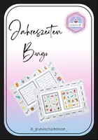 Vorschau - Spiele - Thema Jahreszeiten - Bingo - Deckblatt