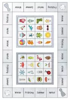 Vorschau - Spiele - Thema Jahreszeiten - Bingo - Seite 2