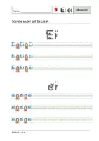 Vorschau - Arbeitsblätter - Ei ei differenziert Arbeitsblätter - Seite 3