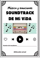 Vista previa - Hojas de trabajo - Cuadernillo Música y Emociones: Soundtrack de mi Vida - página 1
