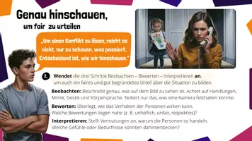 Vorschau - Unterrichtsreihen - 5. Mit den Augen sehen – mit dem Herzen verstehen - Gewaltfreie Kommunikation - Seite 3
