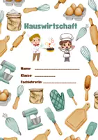 Vorschau - Arbeitsblätter - Hauswirtschaft-Materialpaket - Deckblatt