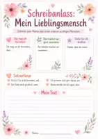 Vorschau - Unterrichtsreihen - Muttertag Schreibanlässe & Gedichte – differenziertes Schreibpaket mit Schmuckblättern | Klasse 2–5 - Seite 2