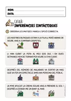 Vista previa - Hojas de trabajo - Inferències sintàctiques – Català (CI_CM) - página 3