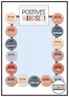 Vorschau - Mal- und Bastelvorlagen - Spiegel Affirmationen Boho Gepunktet | Klassenzimmer Deko | Affirmationskarten - Seite 2