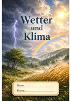 Vorschau - Arbeitsblätter - Wetter und Klima - Deckblatt