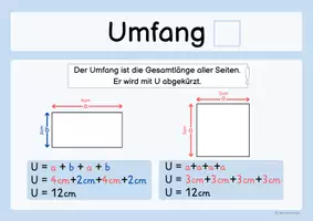 Vorschau - Arbeitsblätter - Wachsendes Materialpaket - Unterrichtsreihe - Flächeninhalt und Umfang - Seite 2