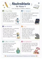 Vorschau - Arbeitsblätter - Abschreibtexte Klasse 3-4 - Seite 2