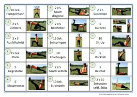 Vorschau - Stationenlernen - Bewegungsworkout - Seite 2