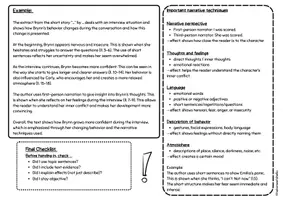 Vorschau - Merkblätter - How to write an analysis - ZP10 NRW Gymnasium - Merkblatt - Seite 2