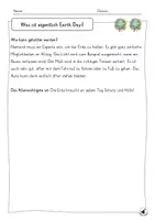 Vorschau - Arbeitsblätter - Ethik - Was ist eigentlich der Earth Day Klasse 3-4 - Seite 3