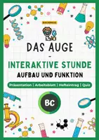 Vorschau - Stundenentwürfe - Auge - Aufbau & Funktion | Interaktive Unterrichtsstunde mit Arbeitsblatt, Präsentation & Quiz - sofort einsetzbar - Deckblatt