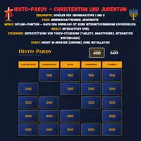Vorschau - Spiele - Histo-Pardy - Christentum und Judentum - Deckblatt