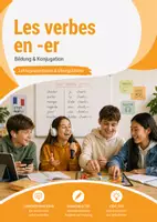 Vorschau - Arbeitsblätter - Französische Verben auf -er: Erklärung und Übungen - Deckblatt