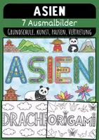 Vorschau - Mal- und Bastelvorlagen - Asien Bild Grundschule Ausmalbilder Asien Grundschule - Deckblatt