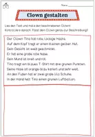 Vorschau - Arbeitsblätter - Zirkus Lernpaket 2. Klasse – 15 Seiten Lesen, Schreiben & Rechnen mit Lösungen - Seite 3