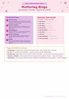 Vorschau - Unterrichtsreihen - Muttertag Materialpaket Grundschule – Bastelvorlagen, Gedichte, Wortschatz & Spiele (1.-4. Klasse / DaF A1-B1) - Seite 2
