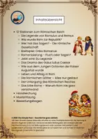 Vorschau - Unterrichtsreihen - Das Römische Reich - Stationsarbeit - Seite 1