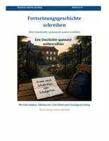 Vorschau - Stundenentwürfe - Fortsetzungsgeschichte schreiben (inkl. Lösung / Erwartungshorizont) - Seite 1
