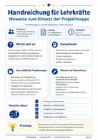 Vorschau - Stundenentwürfe - Mein EU-Land – Europawochen Projektmappe für Berufskolleg | Recherche, Steckbrief, Präsentation | Tageslernsituation Ausbildungsvorbereitung - Seite 1