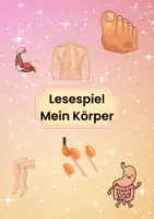 Vorschau - Stationenlernen - Ich habe – wer hat? Mein Körper (45 Karten) | Lesespiel Sachunterricht & Deutsch (Klasse 1–3) - Deckblatt