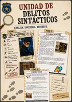 Vista previa - Hojas de trabajo - MATERIAL ANÁLISIS SINTÁCTICO, COMPRENSIÓN Y EXPRESIÓN - Portada
