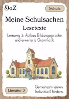 Vorschau - Fördermaterial/Inklusion - Lesetexte DaZ Lesetraining Grundschule Lernweg 3 - Deckblatt