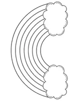 Aperçu - Matériel pour travaux manuels / dessin - Arc en ciel des chiffres - Page 1
