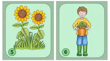 Vorschau - Unterrichtsreihen - Komplette Unterrichtsstunde Lesespaziergang "Im Garten" - Seite 3