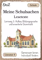 Vorschau - Fördermaterial/Inklusion - Lesetexte DaZ Lesetraining Grundschule Lernweg 3 - Deckblatt