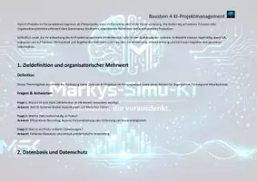Vorschau - Arbeitsblätter - Künstliche Intelligenz Projektmanagement – Personalwesen & Organisation Jg. 8-11 / Weiterbildung - Seite 3