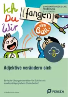 Vorschau - Stundenentwürfe - Adjektive verändern sich - sonderpädagogischer Förderbedarf - Deckblatt