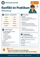 Vorschau - Arbeitsblätter - Konflikt im Praktikum | Lernsituation mit Aufgaben & Differenzierung - Seite 3