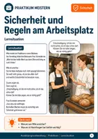 Vorschau - Arbeitsblätter - Sicherheit und Regeln am Arbeitsplatz | Praktikum-Lernsituation mit Aufgaben & Differenzierung - Seite 1