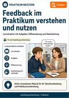 Vorschau - Arbeitsblätter - Feedback im Praktikum verstehen und nutzen | Lernsituation mit Aufgaben & Differenzierung - Deckblatt