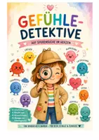 Vorschau - Spiele - Gefühle-Detektive – 10 Geschichten, Rätsel & Übungen zur Gefühlsstärkung - Deckblatt