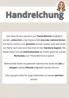 Vorschau - Stundenentwürfe - Märchen erzählen am roten Faden – Unterrichtsreihe + schriftliche Planung (Materialpaket) - Seite 3
